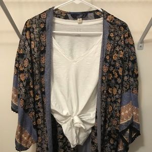 Boho duster kimono